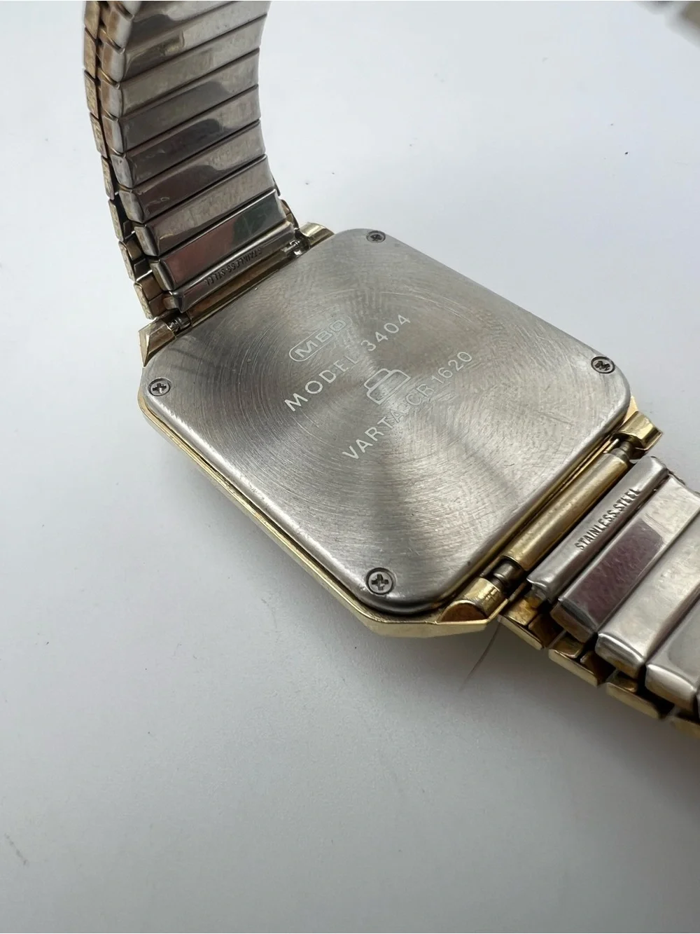 MBO Gold Digital Calculator Watch